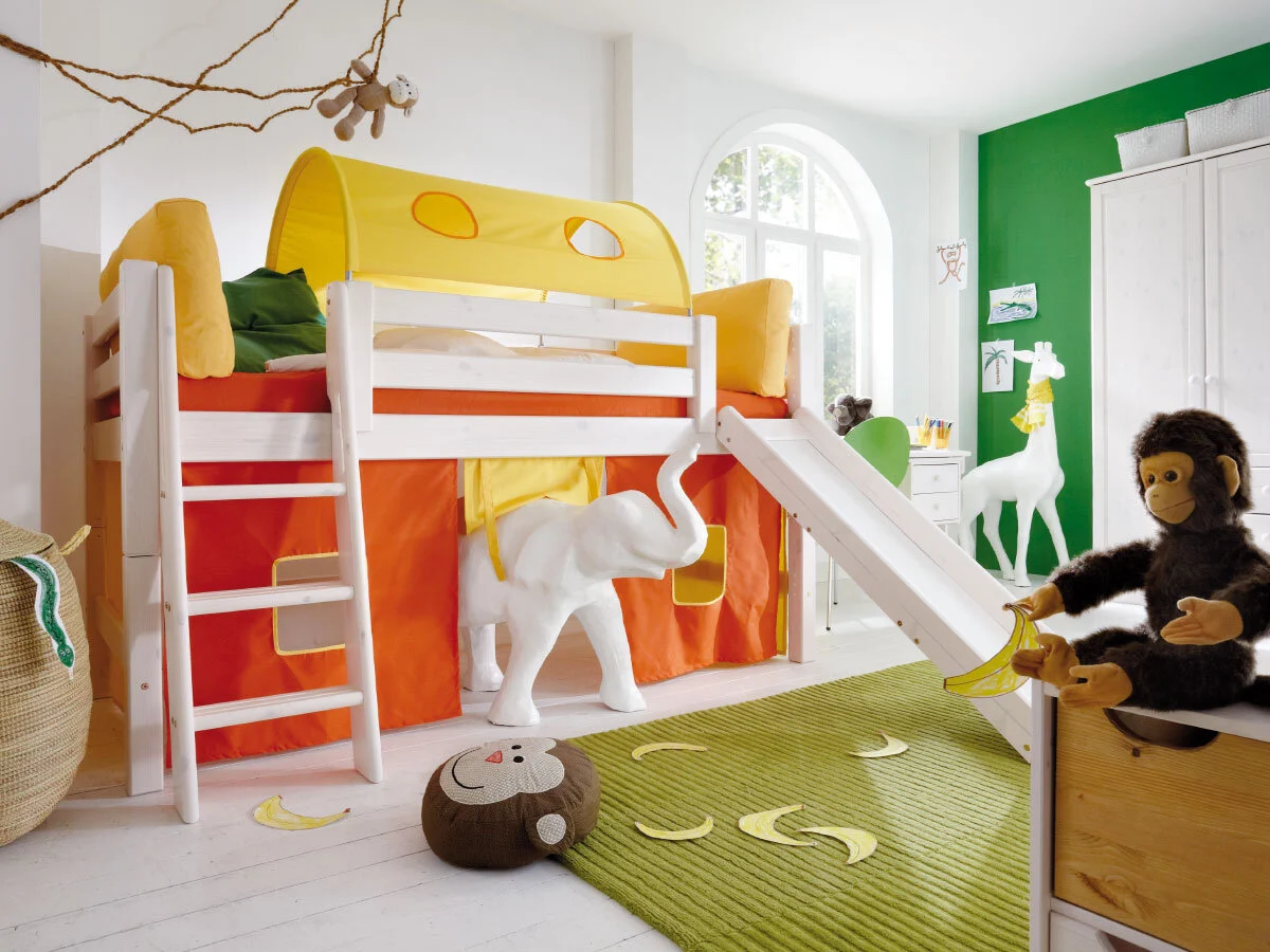 Infanskids Einzelbett Halbhoch