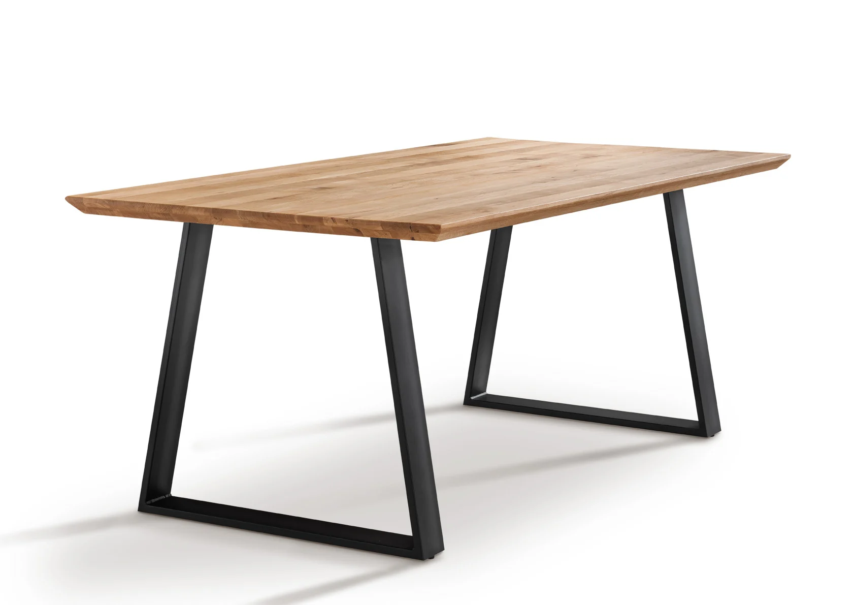 Infantil Esstisch 12 220x4x100 cm Schwarz/Trapez - Wohnglücklich by Infantil