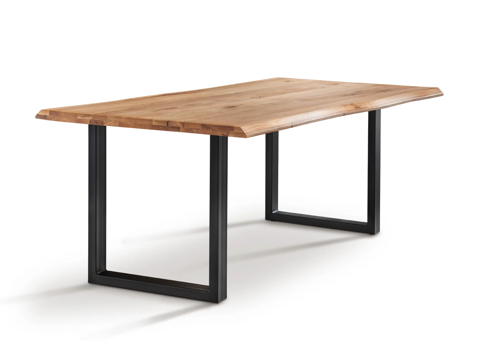 Infantil Esstisch 26 220x4x100 cm Schwarz/U-form