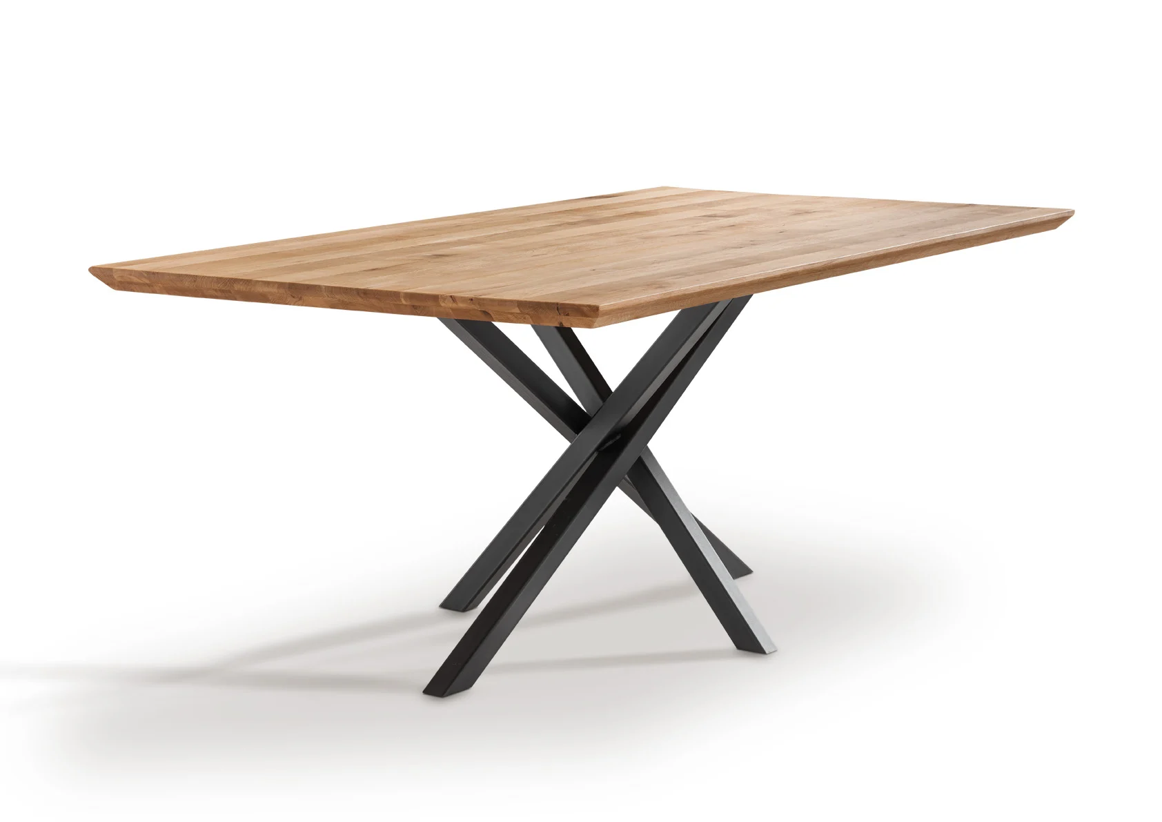 Infantil Esstisch 14 220x4x100 cm Schwarz/Mikado - Wohnglücklich by Infantil