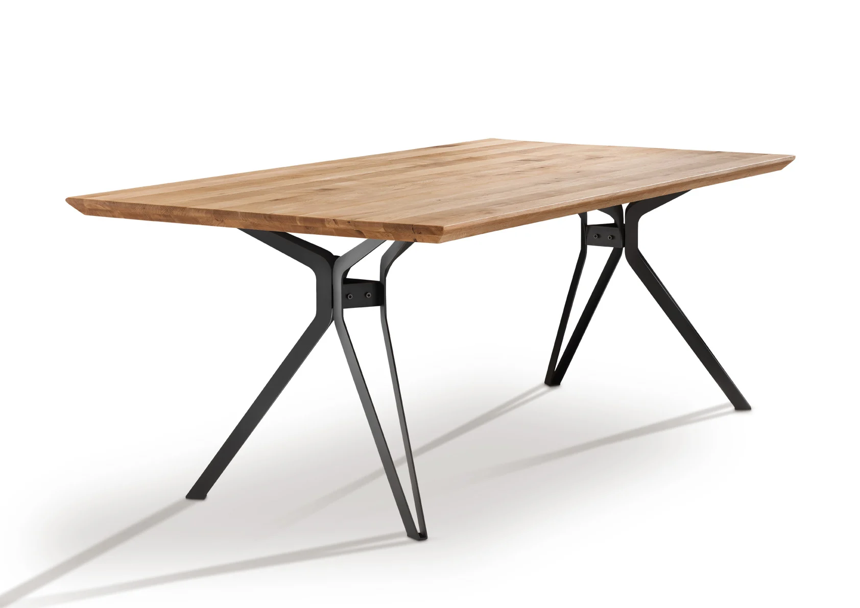 Infantil Esstisch 15 220x4x100 cm Schwarz/Drone - Wohnglücklich by Infantil