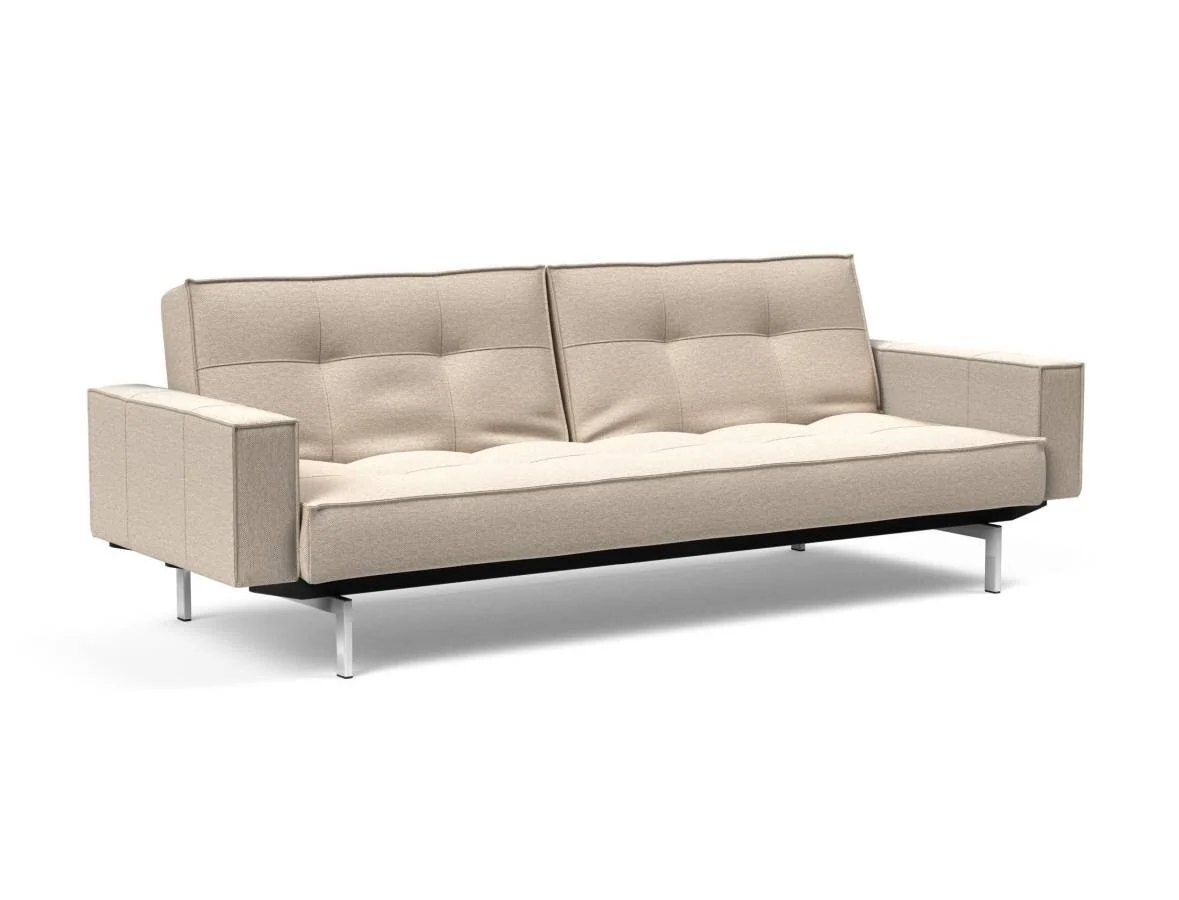 Innovation Splitback Klappsofa mit Polster-Armlehne
