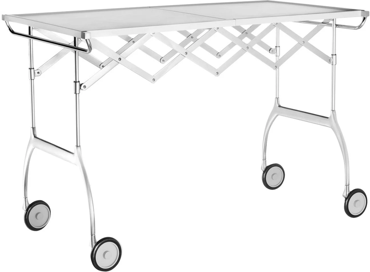 Kartell Battista Servierwagen mit Rollen 100x54x69 cm