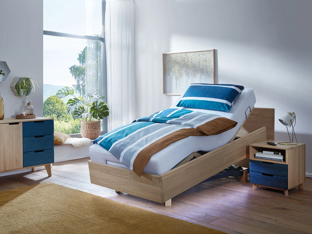 Kirchner Pflegebett Bergen Classic mit Liftsystem - Kirchner Pflegebetten