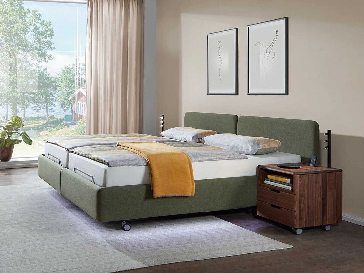 Kirchner Pflegebett Cortina mit Liftsystem - Kirchner Pflegebetten