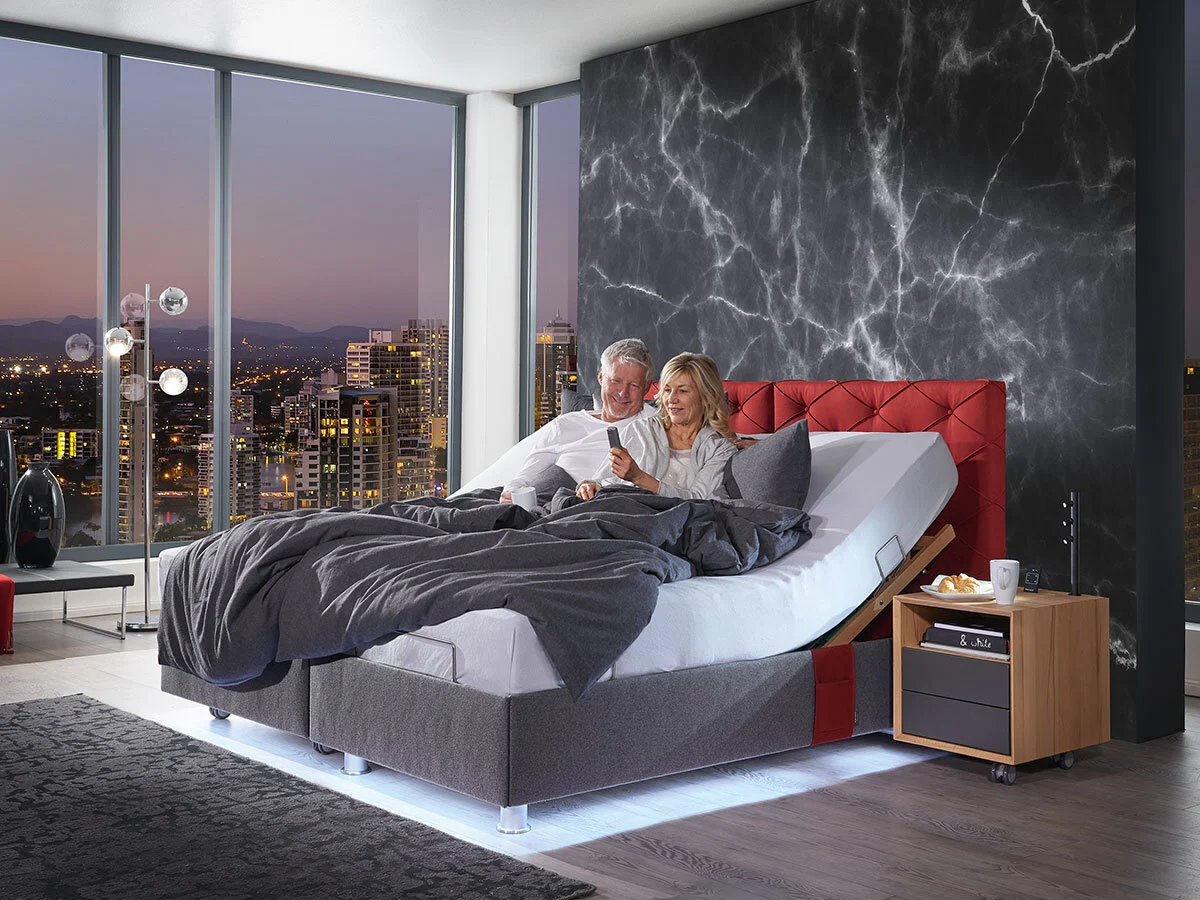 Kirchner Pflegebett Milano Boxlike mit Liftsystem - Kirchner Pflegebetten