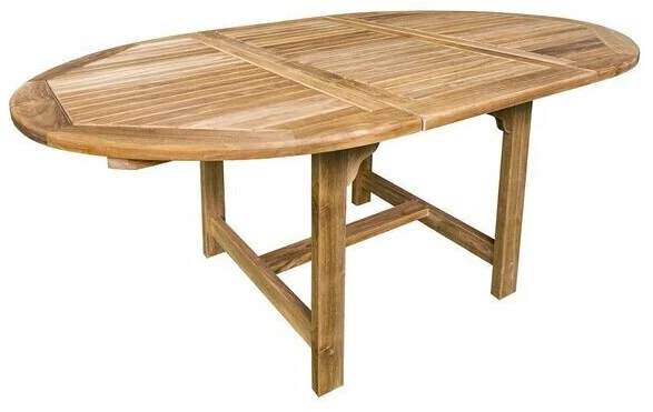 LC Garden Riva Kampen Tisch Teak Ausziehbar 120/170x75 cm