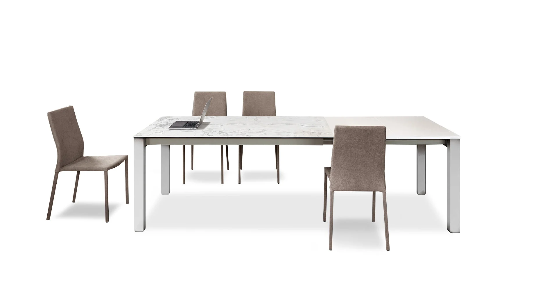 Léon table + 4 Diana chairs - Friulsedie
