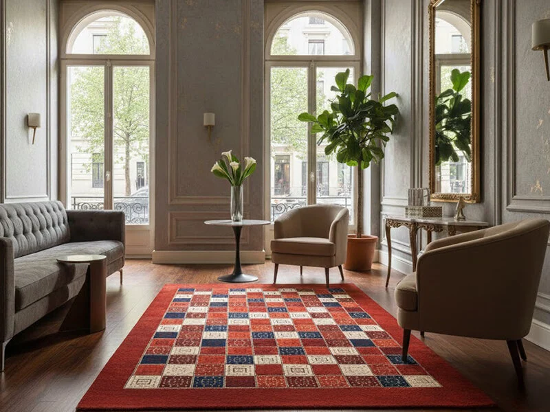 Loribaf Teppich Indien 148 x 199 cm - Oriental Carpets