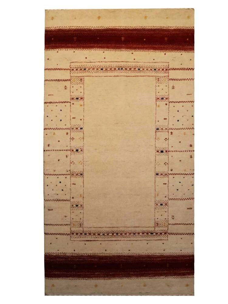 Loribaf Teppich Indien 77 x 145 cm - Oriental Carpets