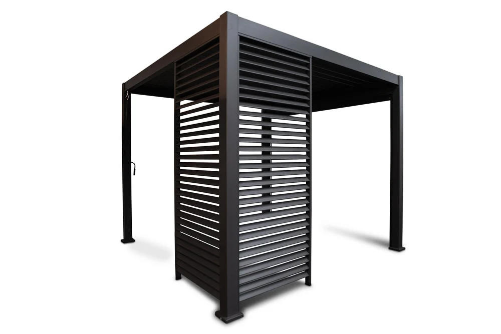 Best Louvre Terrassenüberdachungen Wände breite 360 + 720cm