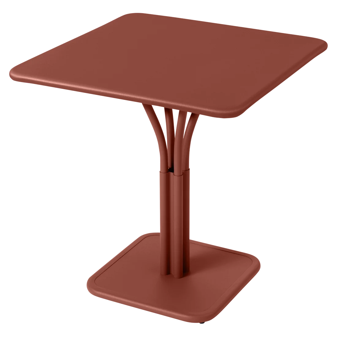 Fermob LUXEMBOURG kleiner Tisch mit massiver Platte Stahl 71x71 cm
