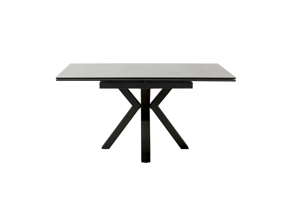 MCA Pallini Ausziehtisch Metall/Keramik 90-150x90 cm