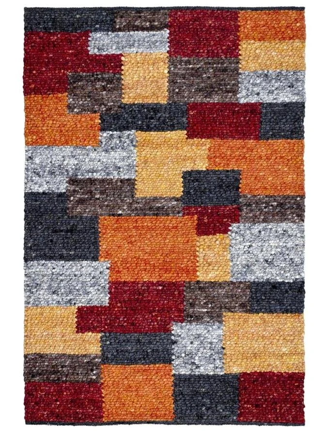 Paulig Salsa Swing Patchwork 109 Handwebteppich