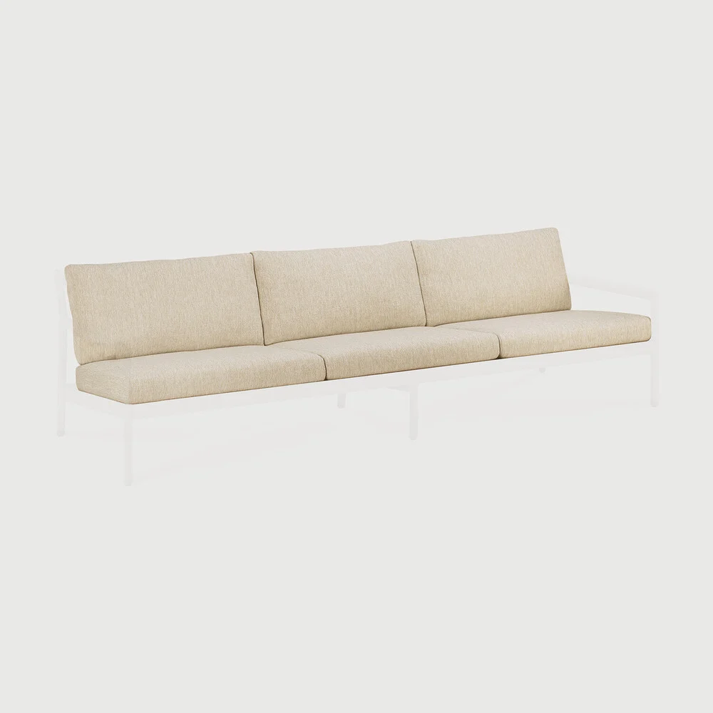 Ethnicraft Jack Kissenset für Outdoor 3-Sitzer Sofa Stoff
