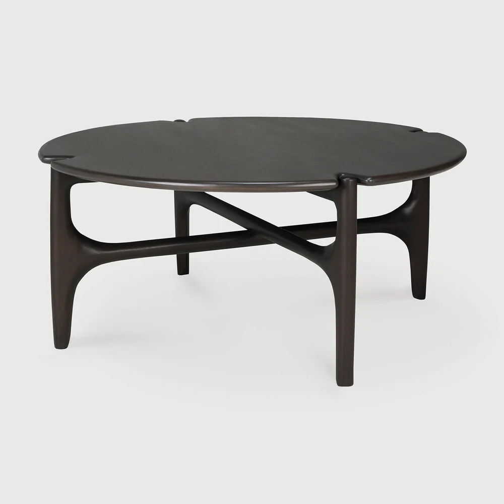 Ethnicraft PI Indoor Couchtisch Mahagoni Dunkelbraun