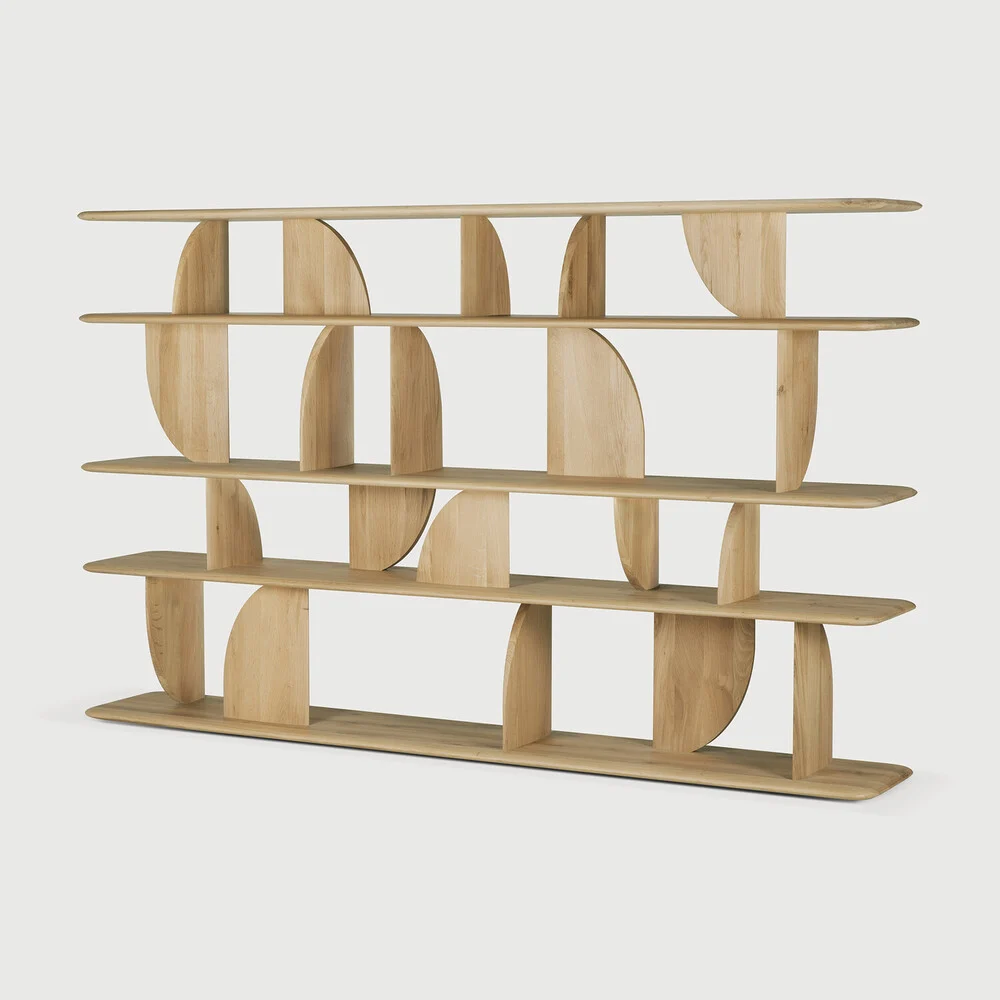 Ethnicraft Geometric Regal 210x35x130 cm