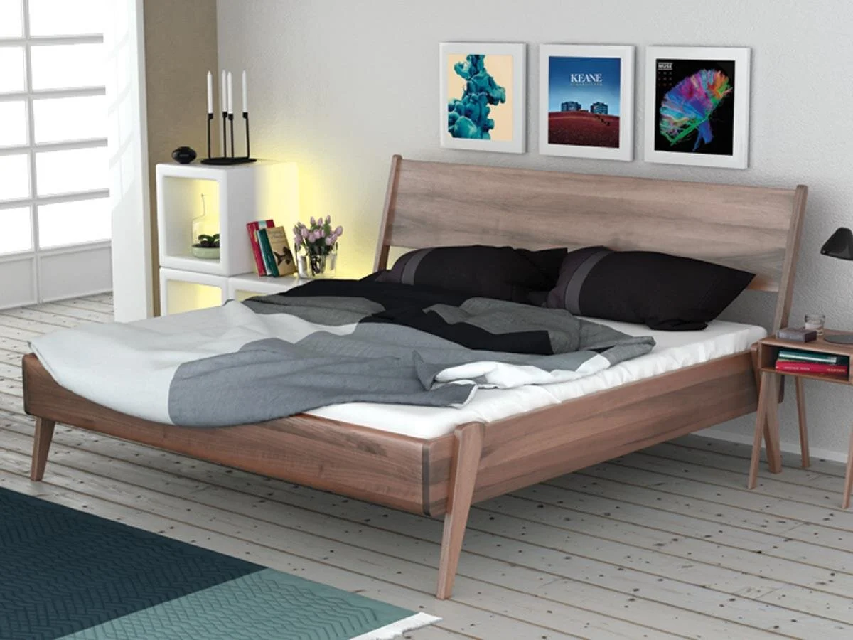 rast Massivholzbett Catania - rast möbeldesign