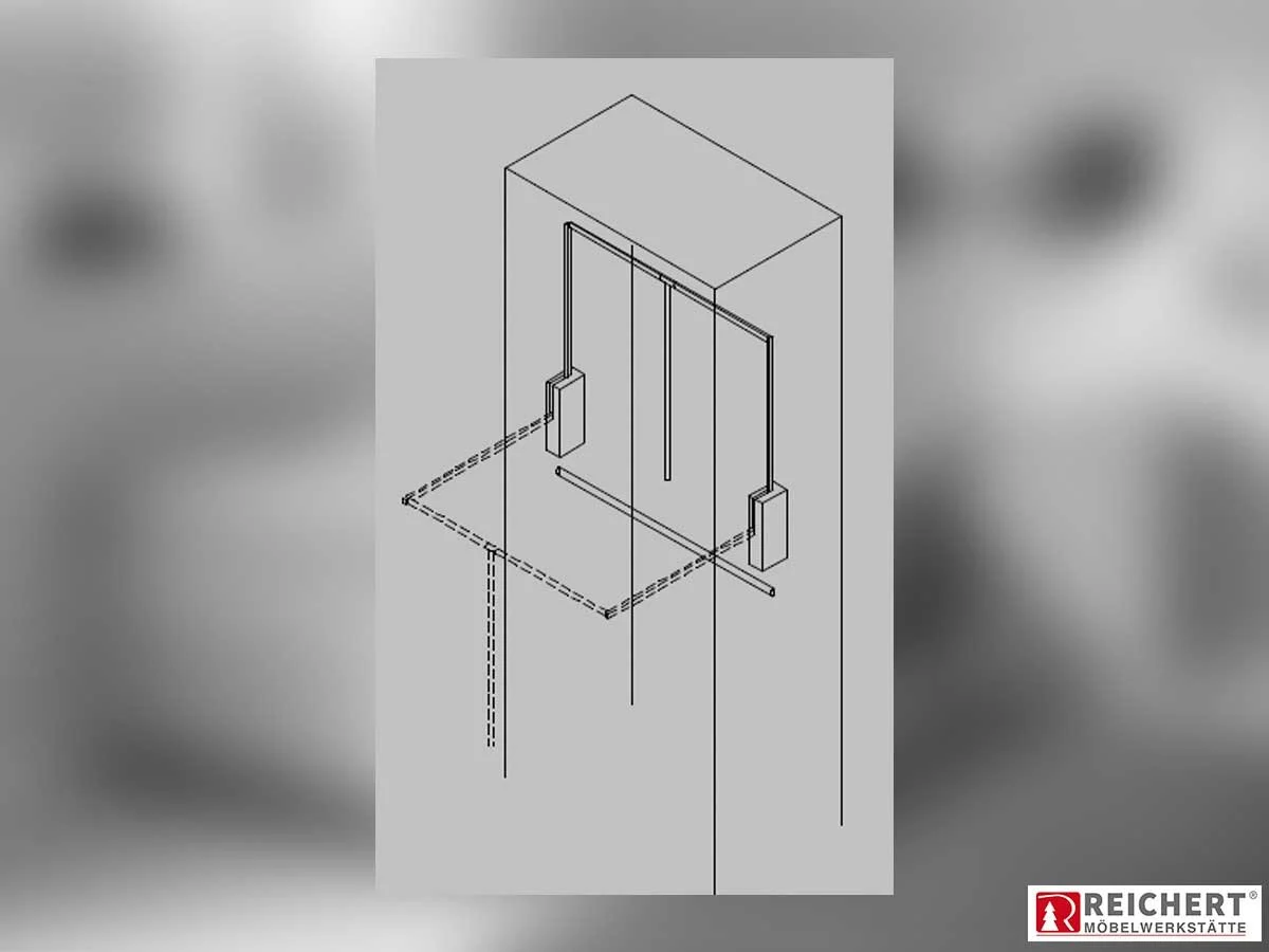 Reichert Kleiderschrank Kleiderlift