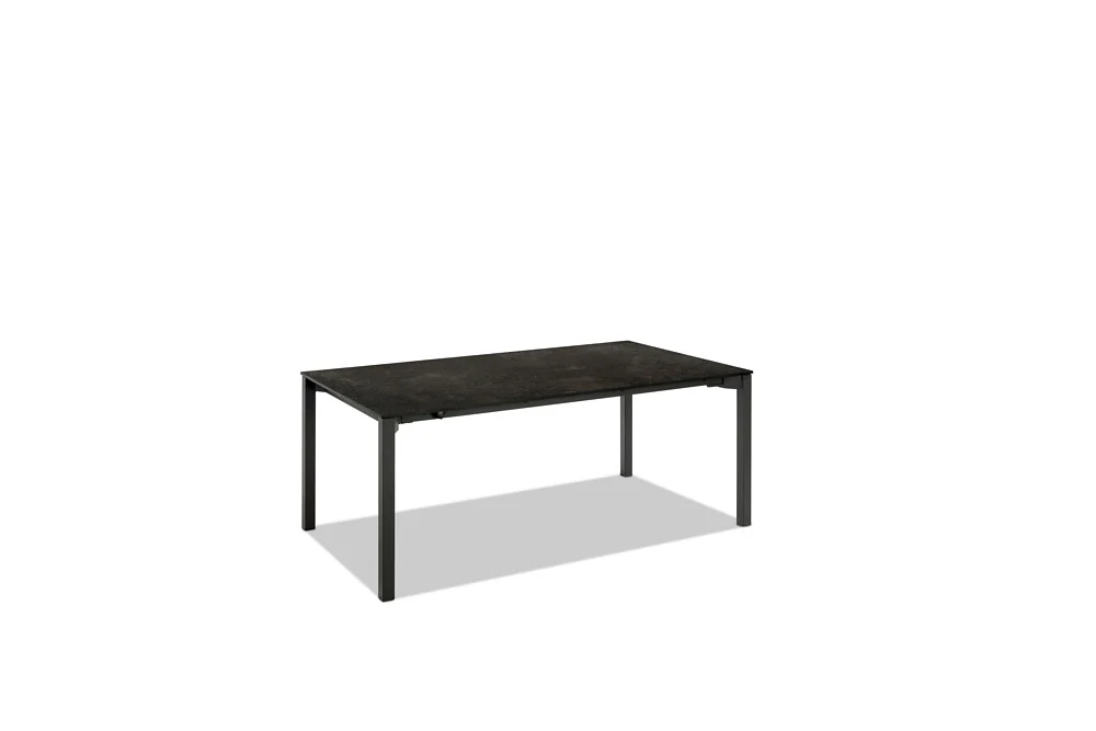 Niehoff Savona Ausziehtisch Stahl/HPL Granit