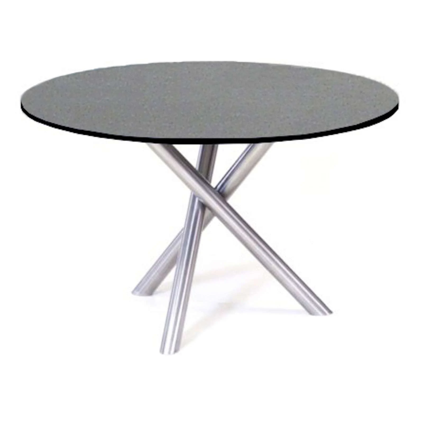 SIT Mobilia TUBO Gartentisch Edelstahl Rund Ø120 cm