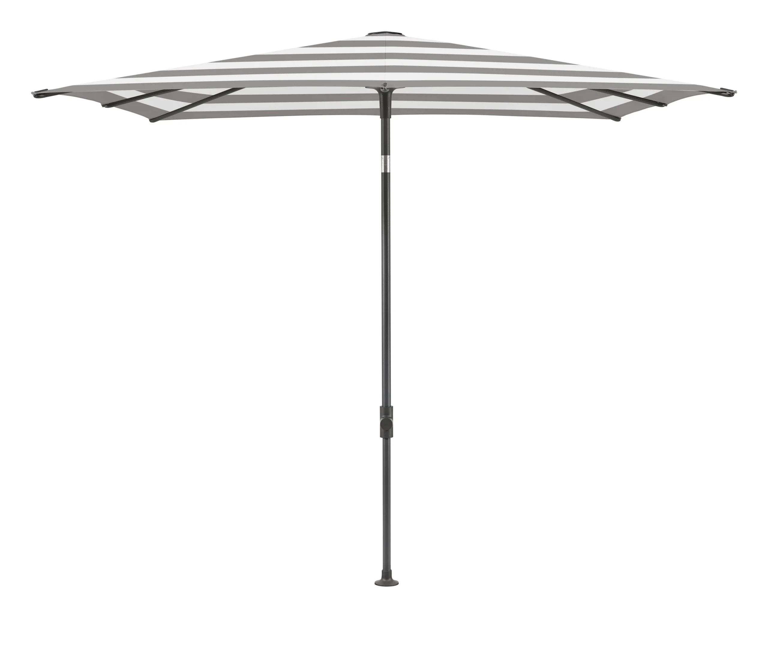 Glatz Smart Sonnenschirm 240x240cm 8-teilig Stoffklasse 5 Anthrazit