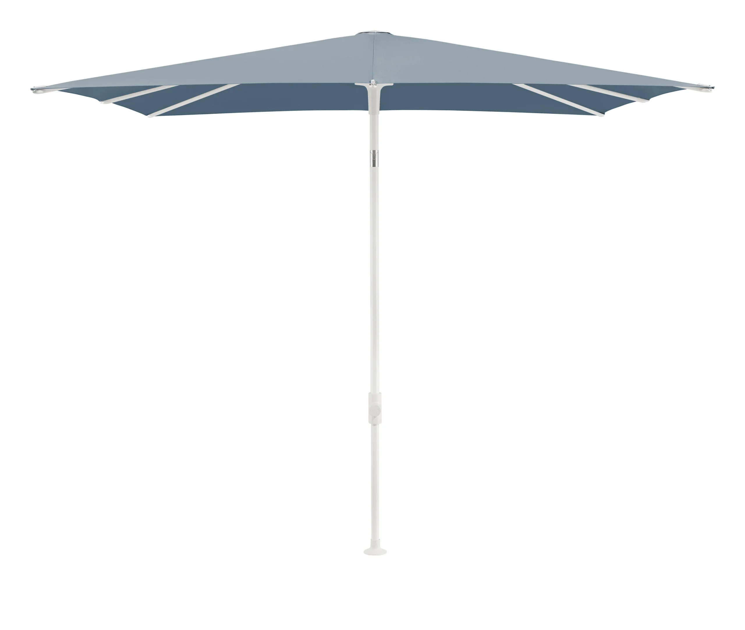 Glatz Smart Sonnenschirm 200x200cm 8-teilig Stoffklasse 5 Weiß