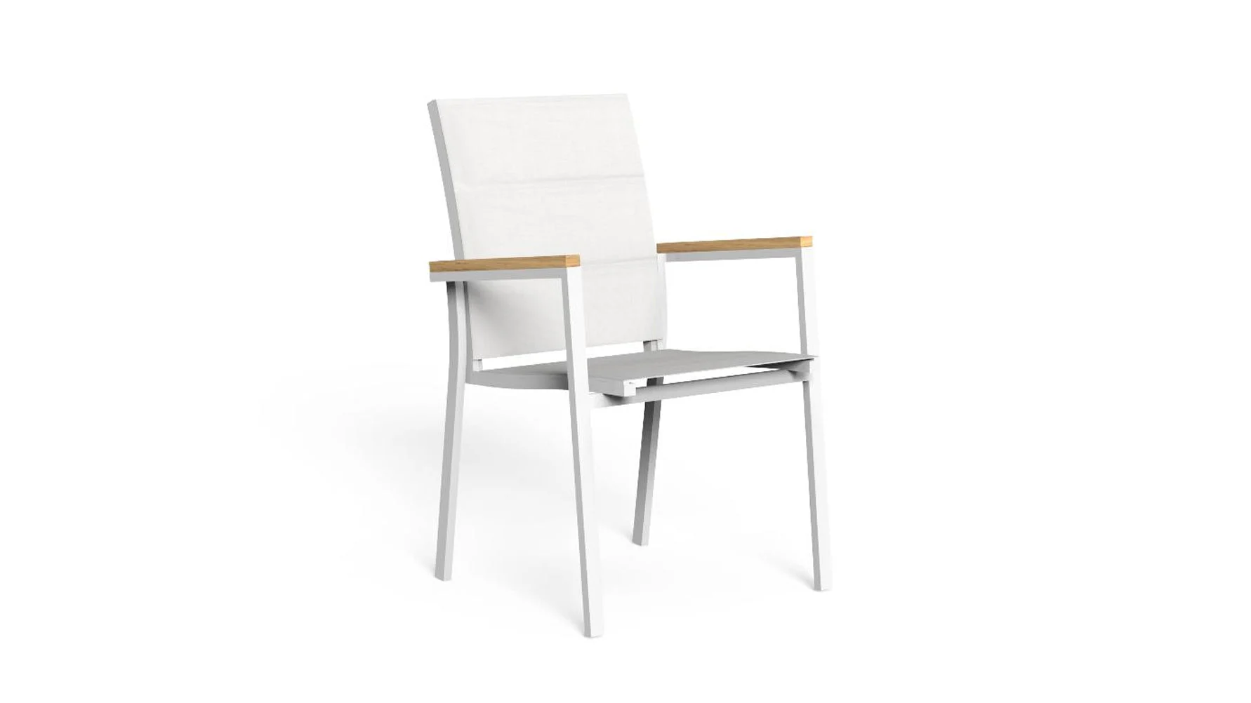 Timber outdoor dining armchair - Talenti
