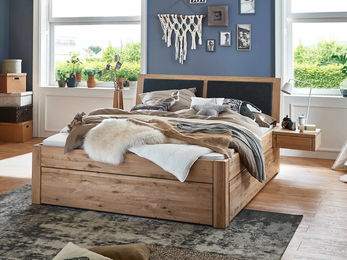 Tjørnbo Easy Sleep Massivholz Schubladenbett X
