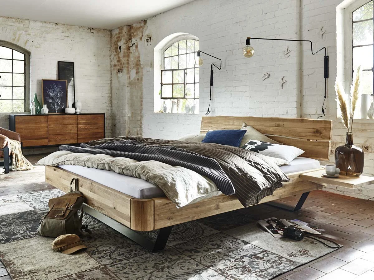 Tjørnbo Easy Sleep Massivholzbett Rustic