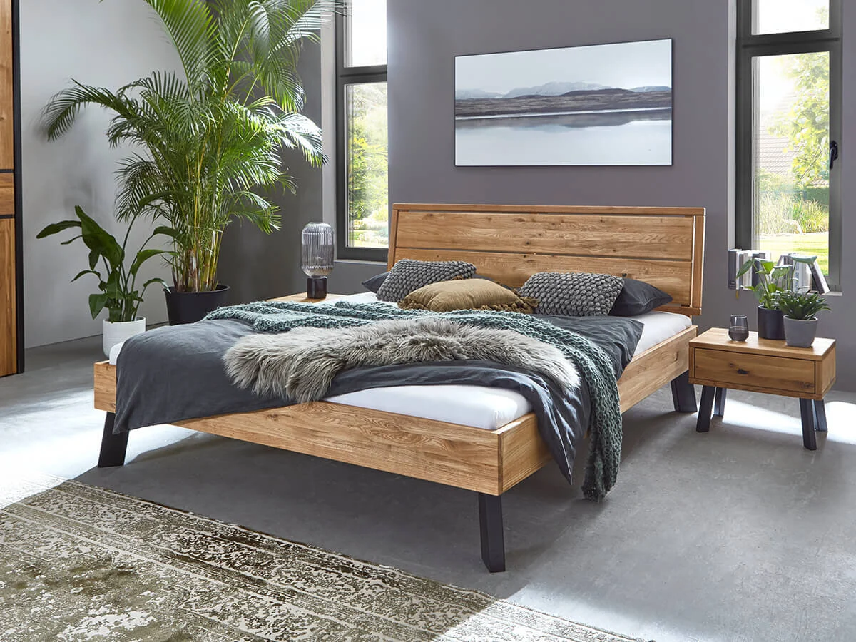 Tjørnbo Modern Sleep Massivholzbett Stilla