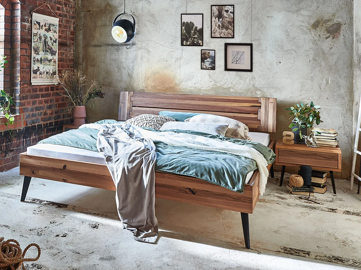 Tjørnbo Modern Sleep Massivholzbett Sunlight