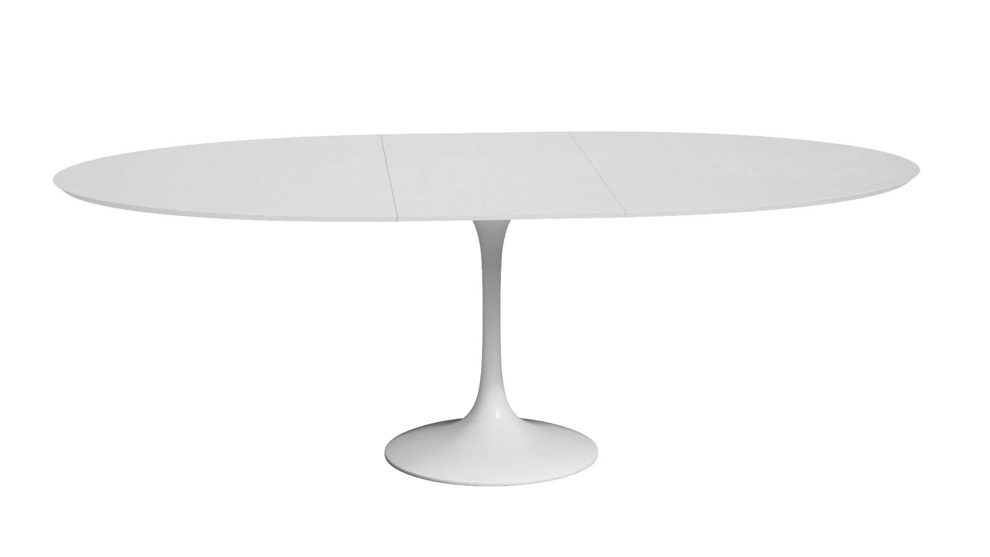 TULIP Tisch mit ausziehbare Tischplatte aus Laminat - Made Milano