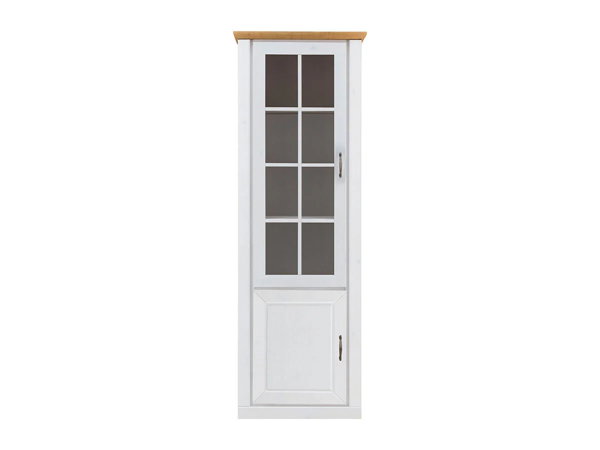 Wohnglücklich Adela Vitrine 1-türig
