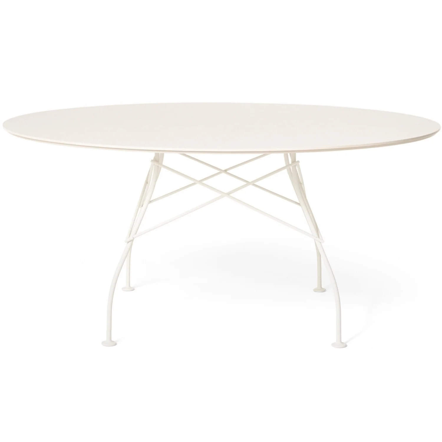 Kartell Glossy XXL Tisch Rund Ø150x71,5